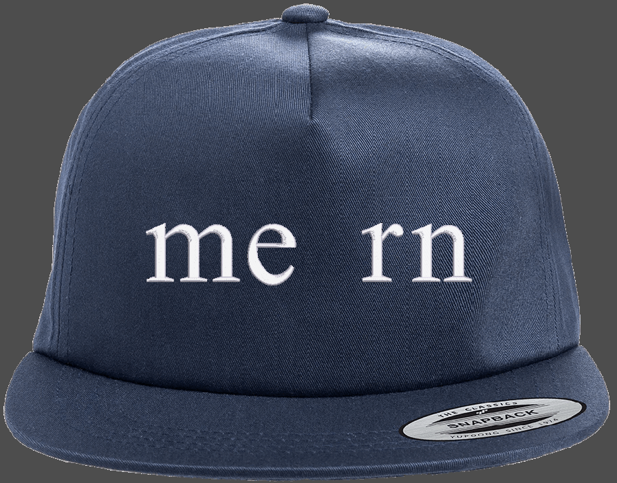 "me rn" Embroidered Hat